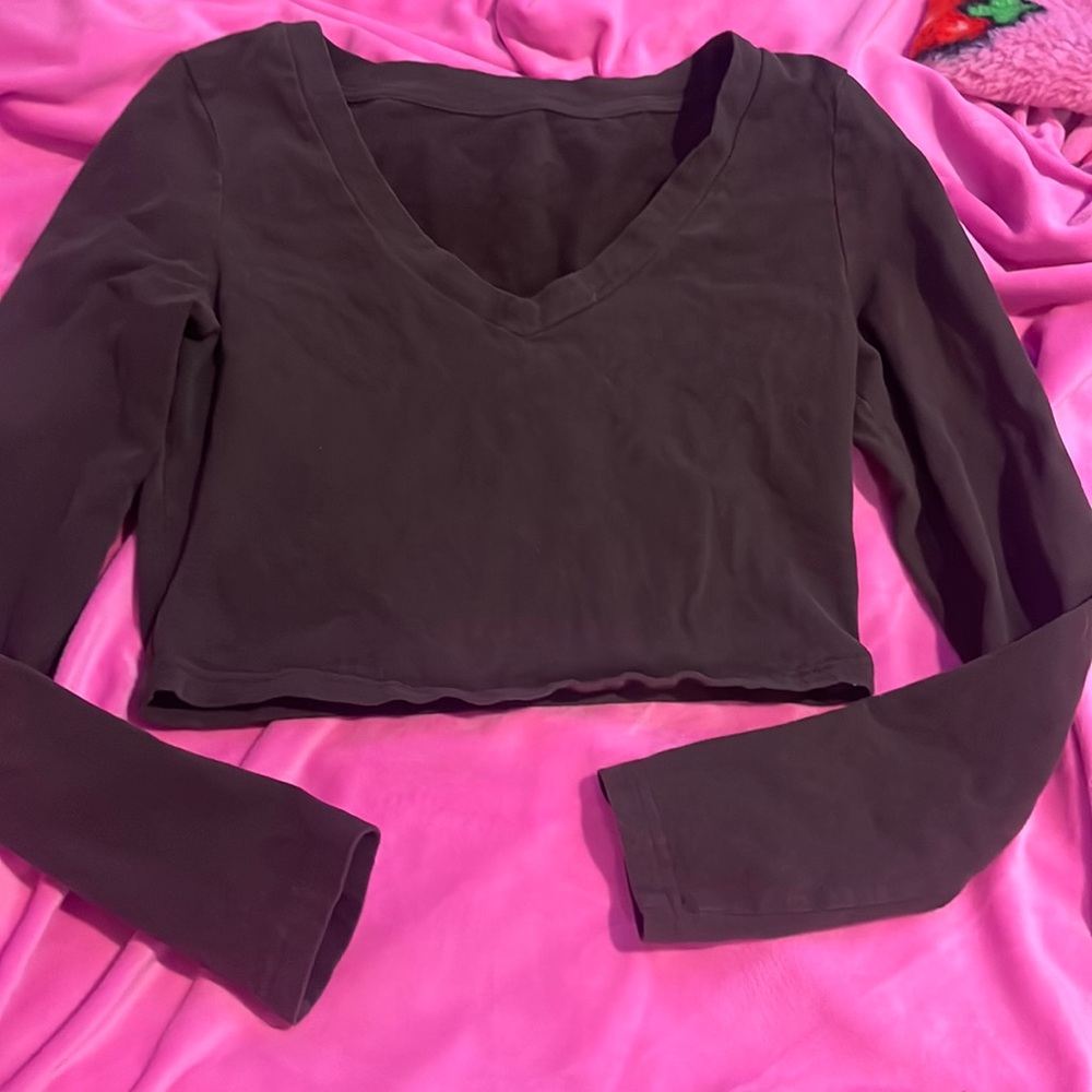 SHEIN Brown Long Sleeve